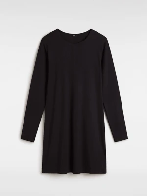 Vans - T-shirt z długim rękawem Drew Rib, female, Czarny, Size: