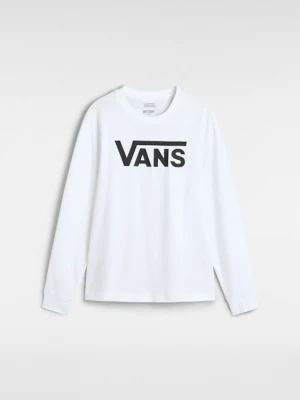 Vans - T-shirt z długim rękawem Flying V Classic, female, Biały, Size:
