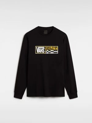 Vans - T-shirt z długim rękawem Hi Stretch, Człowiek, Czarny