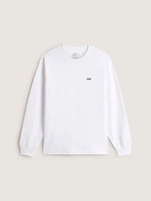 Vans - T-shirt z długim rękawem LEFT CHEST II LOOSE, male, Biały, Size: