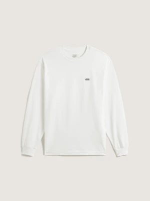 Vans - T-shirt z długim rękawem LEFT CHEST II LOOSE, male, Biały, Size: