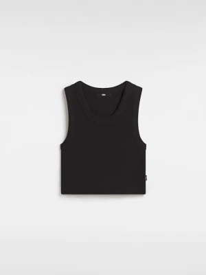 Vans - Tank top Drew Rib, female, Czarny, Size: