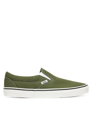 Vans Tenisówki Classic Slip-On VN000Z7AGRK1 Zielony