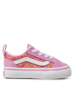 Vans Tenisówki Old Skool Elas VN0A4TZOPT51 Różowy