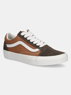 Vans tenisówki Old Skool kolor brązowy VN000D9YBW21