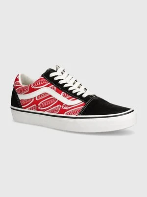 Vans tenisówki Old Skool męskie kolor czerwony VN000CT8CJH1