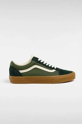 Vans tenisówki Old Skool męskie kolor zielony VN000CT817P1