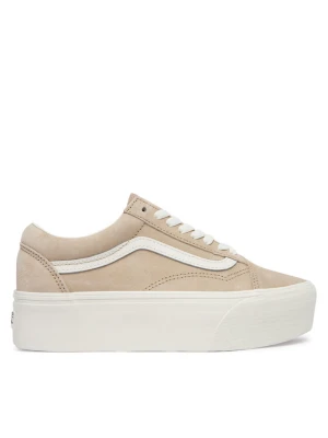 Vans Tenisówki Old Skool Platform VN0009PZ4MG1 Beżowy