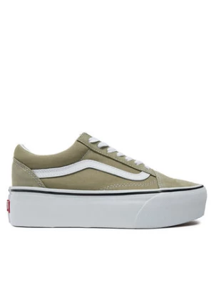 Vans Tenisówki Old Skool Stackform VN0009PZOLV1 Zielony