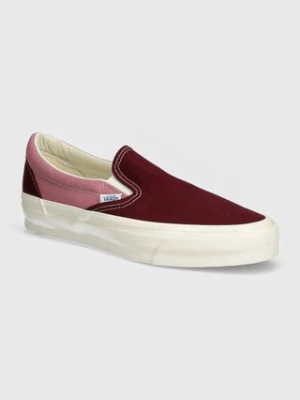 Vans tenisówki Premium Classics LX Slip-On Reissue 98 kolor bordowy VN000CSE5T21