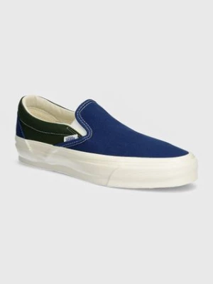 Vans tenisówki Premium Classics LX Slip-On Reissue 98 kolor niebieski VN000CSEY7G1