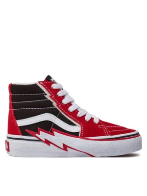 Vans Tenisówki Sk8-Hi Bolt VN000BVJREB1 Czerwony