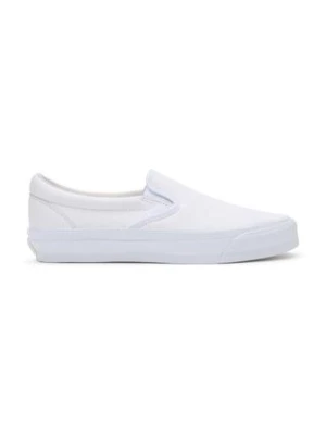 Vans tenisówki skórzane Premium Standards Slip-On Reissue 98 kolor biały VN000CSEWWW1