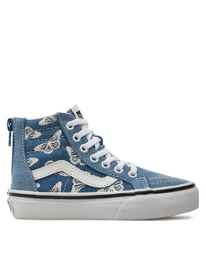 Vans Tenisówki Uy Sk8-Hi Zip VN000W9WNWD1 Niebieski