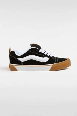 Vans tenisówki zamszowe Knu Skool kolor czarny VN0009QCCJI1