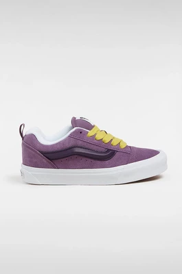 Vans tenisówki zamszowe Knu Skool kolor fioletowy VN000CRPPRP1