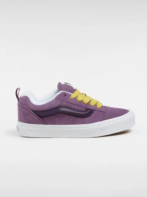 Vans tenisówki zamszowe Knu Skool kolor fioletowy VN000CRPPRP1