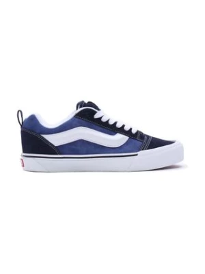 Vans tenisówki zamszowe Knu Skool kolor niebieski VN0009QCNWD