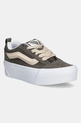 Vans tenisówki zamszowe Knu Stack kolor brązowy VN000CP69JC1