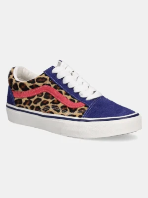 Vans tenisówki zamszowe Old Skool kolor granatowy VN000D5N1PE1