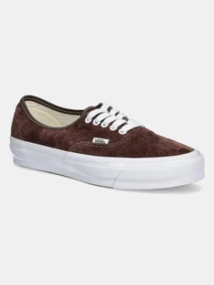 Vans tenisówki zamszowe Premium Classics LX Authentic Reissue 44 kolor brązowy VN0007QZDMV1