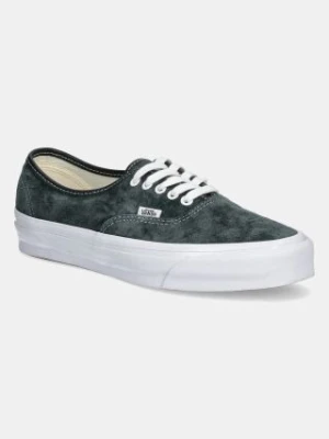 Vans tenisówki zamszowe Premium Classics LX Authentic Reissue 44 kolor zielony VN0007QZPRM1