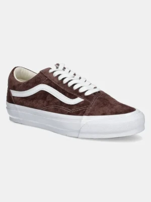 Vans tenisówki zamszowe Premium Classics LX Old Skool kolor brązowy VN000CXUDMV1