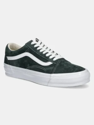 Vans tenisówki zamszowe Premium Classics LX Old Skool kolor zielony VN000CXUPRM1