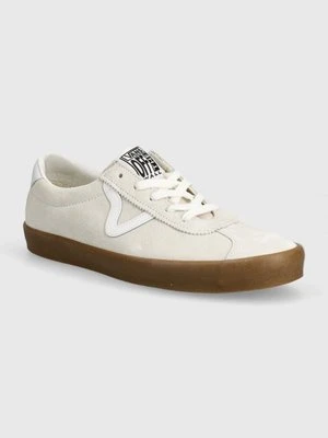 Vans tenisówki zamszowe Sport Low kolor beżowy VN000CTDQJM1