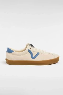 Vans tenisówki zamszowe Sport Low kolor beżowy VN000CTDYY21