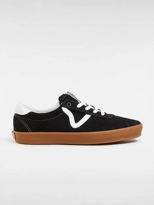 Vans tenisówki zamszowe Sport Low kolor czarny VN000CQRB9M1