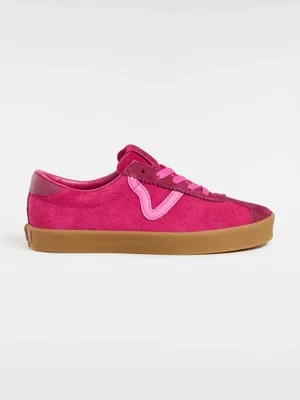 Vans tenisówki zamszowe Sport Low kolor różowy VN000CQRYLZ1