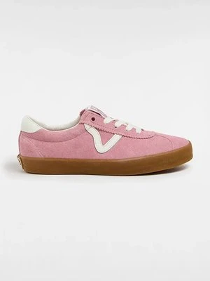 Vans tenisówki zamszowe Sport Low kolor różowy VN000D09PNK1