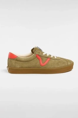 Vans tenisówki zamszowe Sport Low kolor zielony VN000CTDBIS1