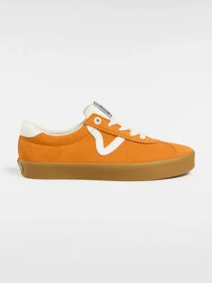 Vans tenisówki zamszowe Sport Low unisex kolor pomarańczowy VN000CQR52K1