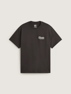 Vans - TETHERED SS TEE Faded Black, male, Czarny, Size: