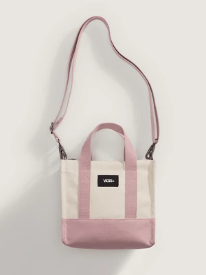 Vans - Torba na ramię Lil Pergs Checkerboard, male, Różowy, Size:
