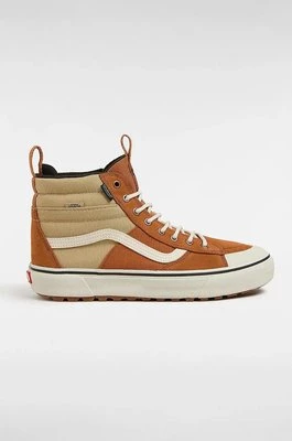 Vans trampki MTE Sk8-Hi Waterproof męskie kolor brązowy VN000CVTI6Y1