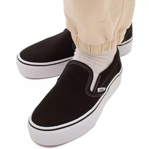 "Vans UA Classic Slip On Damskie Czarne (VN00018EBLK)"