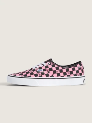 Vans - Valentino Garavani i Vans Authentic Checkerboard, male, Różowy, Size: