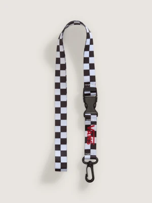 Vans - Vans Lanyard Black / White, male, Czarny, Size: Jeden Rozmiar