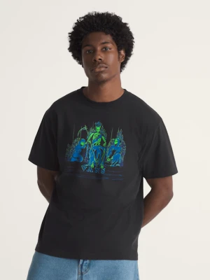 Vans - Wicked Temptations SS Tee Black, Człowiek, Czarny