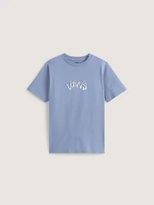 Vans - Dziecięcy T-shirt Wild Circle (8-14 lat)unisex, Szary, Size: