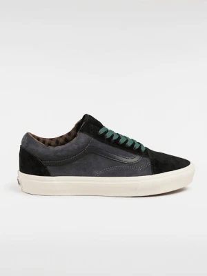 Vans - Zamszowe buty Old Skool, male, Szary, Size: