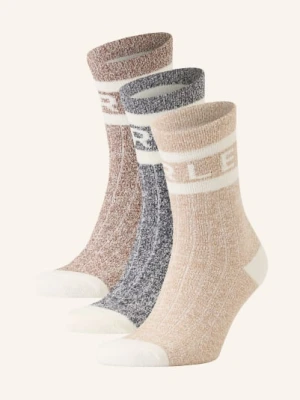 Varley 3-Pak Pończoch Spencer braun