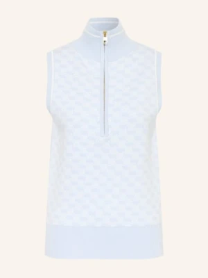 Varley Dzianinowy Top Vincent blau