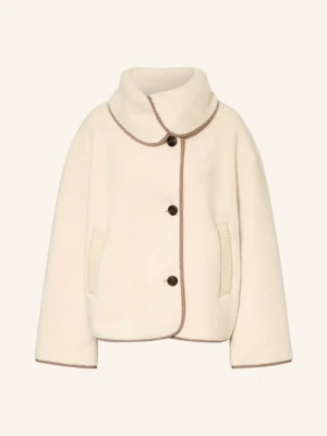 Varley Kurtka Z Futerkiem weiss