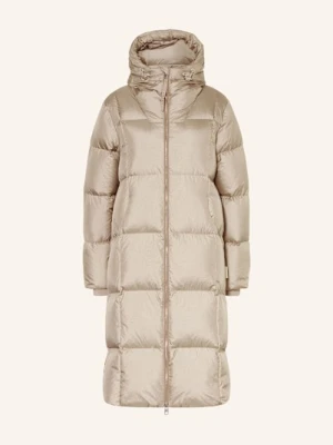 Varley Płaszcz Puchowy Katya beige