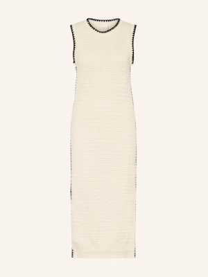 Varley Sukienka Z Dzianiny Dwight beige