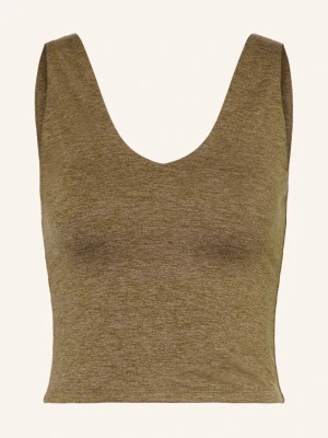 Varley Top Funkcyjny Ruby Cropped gruen KHAKI